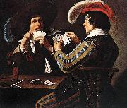 Theodoor Rombouts The Card Players USA oil painting artist